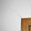 wall cracks along a doorway in a Derwood home.